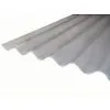 MCCOVER Plaque De Polycarbonate Ondulé Alvéolaire 6mm GO (grande Onde 177/51 Mm) - Coloris - Clair, Epaisseur - 6 Mm, Largeur Totale De La Plaque - 92cm, Longueur Totale De La Plaque - 1.52m - Clair -Espace Habitat Boutique 11327363 1