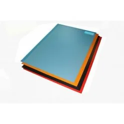 MCCOVER Feuille De Polypropylène Compact Et Plein 1 Mm (5 Coloris) - Coloris - Rouge, Epaisseur - 1 Mm, Largeur - 350 Mm, Longueur - 500 Mm - Rouge