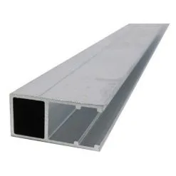 MCCOVER Profil Bordure Monobloc (en U) - Toiture Polycarbonate - Coloris - Aluminium, Epaisseur - 16 Mm, Longueur - 3 M - Aluminium