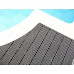 MCCOVER PACK 1 M² Lame De Terrasse Composite Qualita ACCESSOIRES 3600 Mm - Coloris - Gris Carbone, Epaisseur - 25mm, Largeur - 14 Cm, Longueur - 360 Cm, Surface Couverte En M² - 1 - Gris Carbone -Espace Habitat Boutique 1157110 3