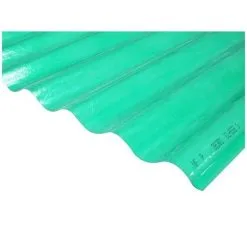 MCCOVER Plaque Polyester Ondulée (PO 76/18) - Coloris - Vert, Largeur Totale De La Plaque - 90cm, Longueur Totale De La Plaque - 2m - Vert