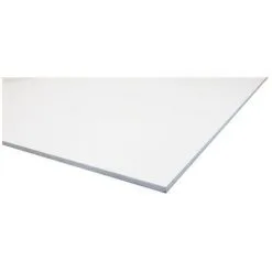 MCCOVER Plaque PVC Expansé Blanc - Coloris - Blanc, Epaisseur - 3 Mm, Largeur - 50 Cm, Longueur - 100 Cm, Surface Couverte En M² - 0.5