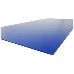 MCCOVER Plaque PVC Expansé Couleur - Coloris - Bleu, Epaisseur - 3 Mm, Largeur - 50 Cm, Longueur - 100 Cm, Surface Couverte En M² - 0.5 - Bleu
