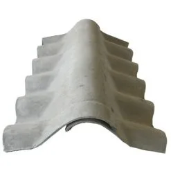 MCCOVER Faîtière Couverture Fibrociment - Coloris - Gris, Epaisseur - 30cm, Largeur - 30 Cm, Longueur - 92 Cm - Gris