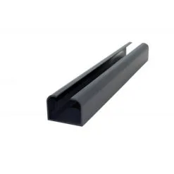 MCCOVER Poteau Aluminium Départ Ou Fin De Clôture - Coloris - Gris Anthracite RAL 7015, Epaisseur - 4.21cm, Largeur - 6 Cm, Longueur - 232 Cm - Gris Anthracite RAL 7015