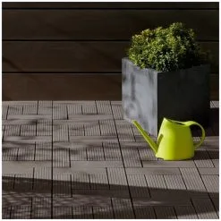MCCOVER Dalle De Terrasse Bois Composite Classic 30 X 30 Cm - Coloris - Gris Carbone, Epaisseur De La Lame - 11 Mm, Epaisseur Du Support - 10 Mm, Epaisseur - 21mm, Largeur - 30 Cm, Longueur - 30 Cm, Surface Couverte En M² - 0.091 Par Dalle Soit 11 Dalles Pour 1 - 8 MCCOVER Dalle De Terrasse Bois Composite Classic 30 X 30 Cm - Coloris - Gris Carbone, Epaisseur De La Lame - 11 Mm, Epaisseur Du Support - 10 Mm, Epaisseur - 21mm, Largeur - 30 Cm, Longueur - 30 Cm, Surface Couverte En M² - 0.091 Par Dalle Soit 11 Dalles Pour 1 - -Espace Habitat Boutique 1157363 3