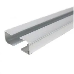 MCCOVER Profil D'obturation Couverture Polycarbonate L 98 Cm ( X 2 Pièces) - Coloris - Aluminium, Epaisseur - 10 Mm, Longueur - 98 Cm - Aluminium