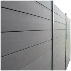 MCCOVER Lame De Clôture Bois Composite L 148 Cm / L 15.6 Cm / E 19 Mm - Coloris - Gris Anthracite, Epaisseur - 19 Mm, Largeur - 15.6 Cm, Longueur - 148 Cm - Gris Anthracite -Espace Habitat Boutique 1157401 5