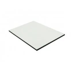 MCCOVER Panneau De Bardage Stratifié HPL Compact - Coloris - Crème, Epaisseur - 6 Mm, Largeur - 130 Cm, Longueur - 61 Cm, Surface Couverte En M² - 0,79 - Crème