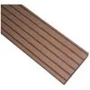 MCCOVER Plinthe Finition Terrasse Bois Composite (Qualita) - Coloris - Terre Cuite, Epaisseur - 1cm, Largeur - 5.5 Cm, Longueur - 200 Cm - Terre Cuite -Espace Habitat Boutique 1483920 1