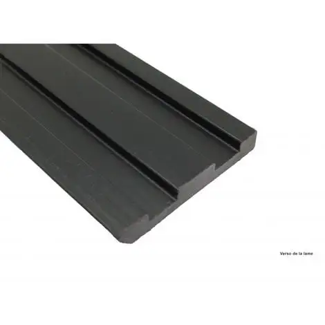 MCCOVER Bardage Ajouré Bois Composite - Coloris - Gris Anthracite, Epaisseur - 1cm, Largeur - 7.5 Cm, Longueur - 270 Cm, Surface Couverte En M² - 0.2 - Gris Anthracite 5 MCCOVER Bardage Ajouré Bois Composite - Coloris - Gris Anthracite, Epaisseur - 1cm, Largeur - 7.5 Cm, Longueur - 270 Cm, Surface Couverte En M² - 0.2 - Gris Anthracite – Image 3