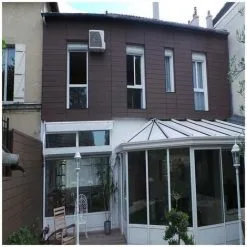 MCCOVER Lame De Bardage Bois Composite Alvéolaire L 270 Cm / L 17,1 Cm / E 1, 5 Cm - Coloris - Chocolat, Epaisseur - 1.5cm, Largeur - 17.1 Cm, Longueur - 270 Cm, Surface Couverte En M² - 0.461 - Chocolat -Espace Habitat Boutique 1483922 4