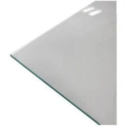 MCCOVER Verre Minéral Trempé - Epaisseur - 3 Mm, Largeur - 40 Cm, Longueur - 70 Cm - Transparent