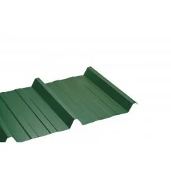 MCCOVER Bac Acier Laqué - Régulé 1045 0.63mm - Coloris - Vert 6009, Largeur - 105 Cm, Longueur - 200 Cm - Vert 6009