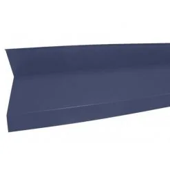 MCCOVER Rive Contre Mur 2100mm - Coloris - Bleu Ardoise 5008, Longueur - 2100mm - Bleu Ardoise 5008