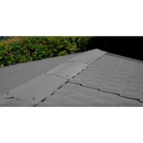 MCCOVER Panneau Tuile Facile 1030 X 950 MM En Acier Galvanisé Aspect Granulé Minéral - Coloris - Gris Anthracite Mat, Largeur - 950 Mm, Longueur - 1030 Mm - Gris Anthracite Mat 4 MCCOVER Panneau Tuile Facile 1030 X 950 MM En Acier Galvanisé Aspect Granulé Minéral - Coloris - Gris Anthracite Mat, Largeur - 950 Mm, Longueur - 1030 Mm - Gris Anthracite Mat – Image 2