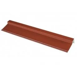 MCCOVER Rive Gauche / Droite 920 Mm Pour Panneau Tuile Facile En Acier Galvanisé Laqué Mat - Coloris - Brun Rouge Mat, Longueur - 920 Mm - Brun Rouge Mat