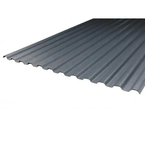 MCCOVER PLAQUE PVC Nervurée OPAQUE 76/18 - Coloris - Gris Anthracite, Largeur - 90 Cm, Longueur - 2 M - Gris Anthracite 3 MCCOVER PLAQUE PVC Nervurée OPAQUE 76/18 - Coloris - Gris Anthracite, Largeur - 90 Cm, Longueur - 2 M - Gris Anthracite