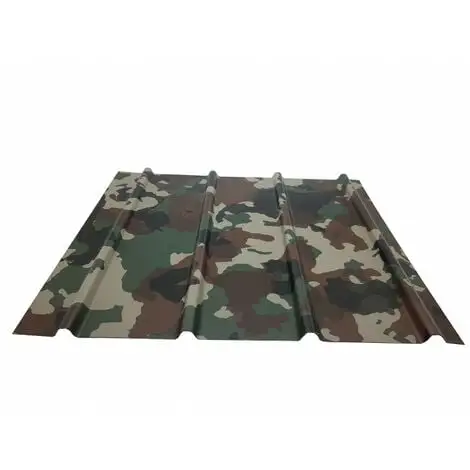 MCCOVER Plaque Nervurée Acier Laqué 2000 X 910 X 0,40 MM - Coloris - Camouflage, Epaisseur - 0,40 Mm, Largeur - 910 Mm, Longueur - 2000 Mm - Camouflage 5 MCCOVER Plaque Nervurée Acier Laqué 2000 X 910 X 0,40 MM - Coloris - Camouflage, Epaisseur - 0,40 Mm, Largeur - 910 Mm, Longueur - 2000 Mm - Camouflage – Image 3