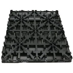 MCCOVER Pack Dalle De Terrasse 1m² Bois Composite Classic (11 Pièces 30 X 30 Cm ) - Coloris - Terre Cuite, Largeur - 30 Cm, Longueur - 30 Cm, Surface Couverte En M² - 1 - Terre Cuite -Espace Habitat Boutique 1912140 3