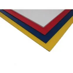 MCCOVER Plaque PVC Expansé Couleur - Coloris - Bleu, Epaisseur - 5 Mm, Largeur - 50 Cm, Longueur - 100 Cm - Bleu