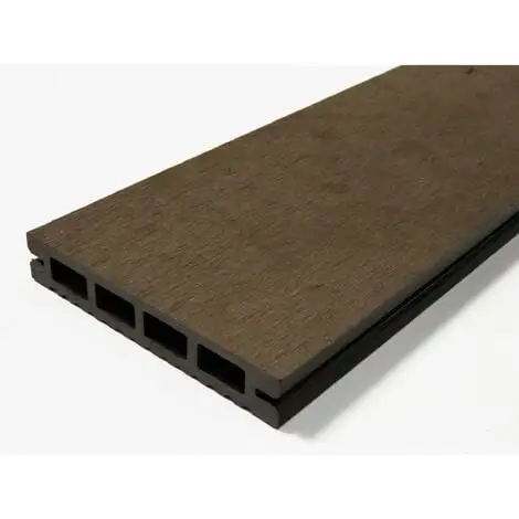 MCCOVER Lame Terrasse Bois Composite Alvéolaire Prima L 220 Cm / L12 Cm / Ep 19 Mm - Coloris - Chocolat, Epaisseur - 19 Mm, Largeur - 12 Cm, Longueur - 220 Cm, Surface Couverte En M² - 0.26 - Chocolat 6 MCCOVER Lame Terrasse Bois Composite Alvéolaire Prima L 220 Cm / L12 Cm / Ep 19 Mm - Coloris - Chocolat, Epaisseur - 19 Mm, Largeur - 12 Cm, Longueur - 220 Cm, Surface Couverte En M² - 0.26 - Chocolat – Image 4