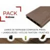 MCCOVER PACK 1 M² Lame De Terrasse Composite Prima ACCESSOIRES (3 Coloris) 2200mm - Coloris - Chocolat, Epaisseur - 19 Mm, Largeur - 12 Cm, Longueur - 220 Cm, Surface Couverte En M² - 1 - Chocolat 1 MCCOVER PACK 1 M² Lame De Terrasse Composite Prima ACCESSOIRES (3 Coloris) 2200mm - Coloris - Chocolat, Epaisseur - 19 Mm, Largeur - 12 Cm, Longueur - 220 Cm, Surface Couverte En M² - 1 - Chocolat -Espace Habitat Boutique 1934081 1