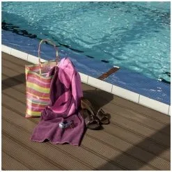 MCCOVER PACK 1 M² Lame De Terrasse Composite Prima ACCESSOIRES (3 Coloris) 2200mm - Coloris - Chocolat, Epaisseur - 19 Mm, Largeur - 12 Cm, Longueur - 220 Cm, Surface Couverte En M² - 1 - Chocolat -Espace Habitat Boutique 1934081 3