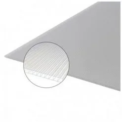 MCCOVER PLAQUE POLYCARBONATE ALVÉOLAIRE 4000 X 980 X 10MM - Coloris - Clair, Epaisseur - 10 Mm, Largeur - 98 Cm, Longueur - 4 M - Clair