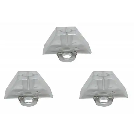 MCCOVER 50 Cales De Fixation Pour Plaque Nervurée à Onde GRECA - Coloris - Translucide - Translucide 3 MCCOVER 50 Cales De Fixation Pour Plaque Nervurée à Onde GRECA - Coloris - Translucide - Translucide