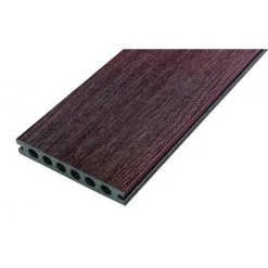 MCCOVER Lame De Terrasse En Composite Alvéolaire Coextrudé Biface Supra - Coloris - Charbon / Acajou, Epaisseur - 23 Mm, Largeur - 14,5 Cm, Longueur - 360 Cm - Charbon / Acajou -Espace Habitat Boutique 8495716 3