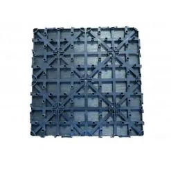 MCCOVER Caillebotis En Composite Coextrudé Haute Densité 30 X 30 Cm - Coloris - Charbon, Largeur - 30 Cm, Longueur - 30 Cm, Surface Couverte En M² - 0.091 Par Dalle Soit 11 Dalles Pour 1 - Charbon -Espace Habitat Boutique 8621865 4